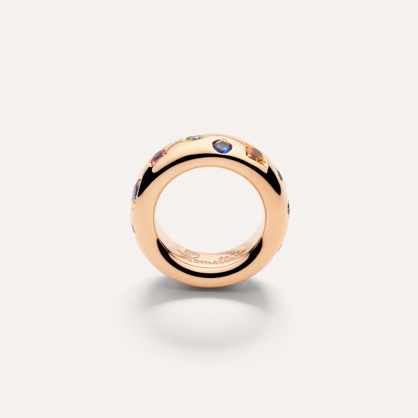 Love London Single Row Gem Ring