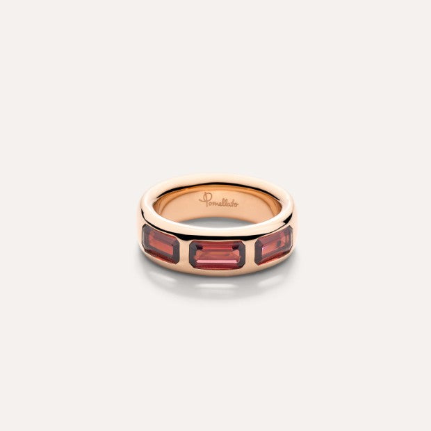 Paris Fashion Red Ruby Ring