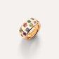 Love London Double Row Gem Ring