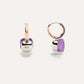 Love London Purple Earrings