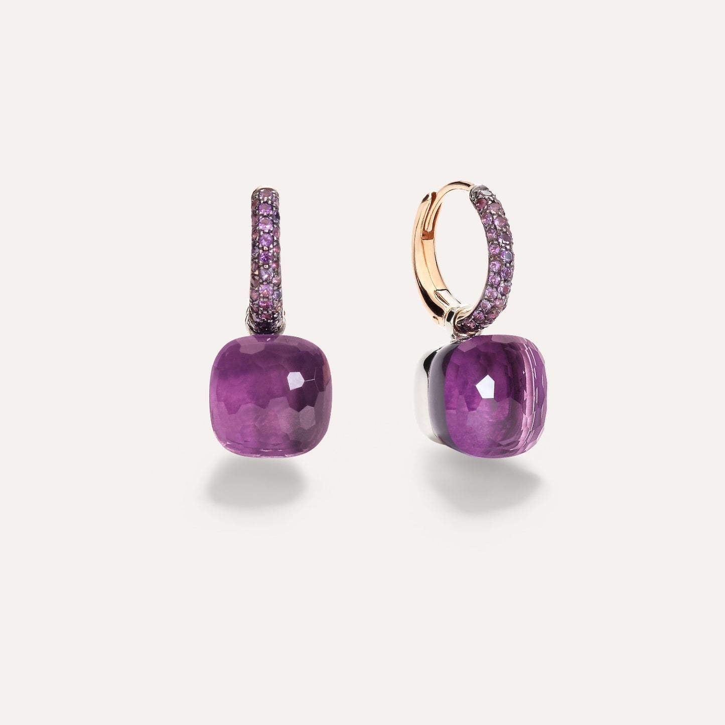 Love London Purple Earrings