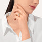 Love London Single Row Gem Ring