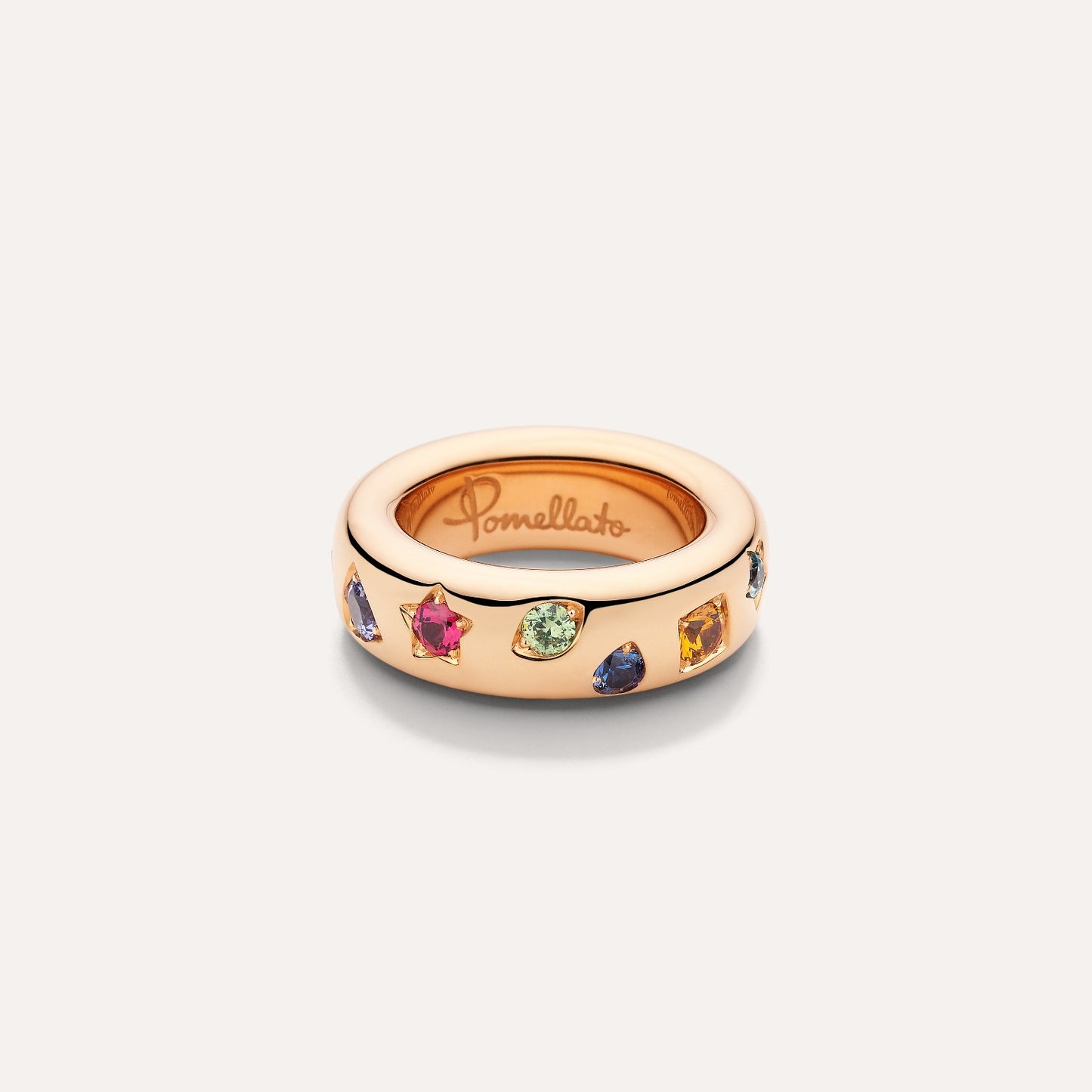 Love London Single Row Gem Ring