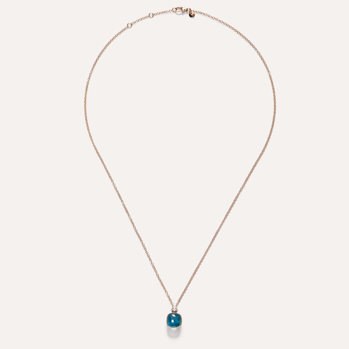 Paris Fashion Blue Topaz Necklace