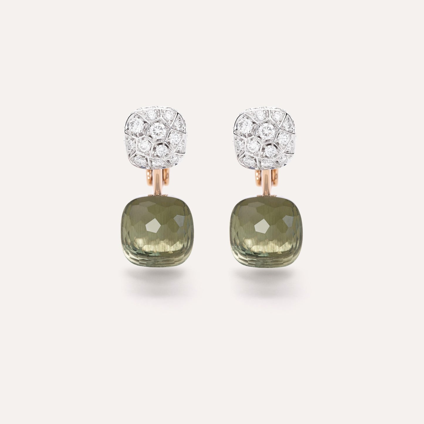 Paris Fashion Prasiolite Earrings